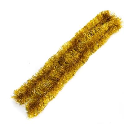 China Manufacturers Wholesale Trendy Cheap String Tinsel Garland Christmas Decoration for sale