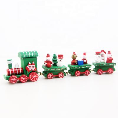 China New Christmast Ornament Design Maker Custom Christmas Small Train For Christmas Decoration for sale