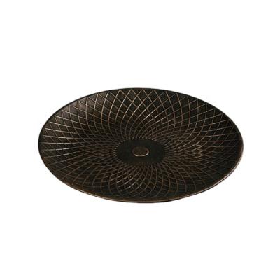 China Modern Table Decoration Round Wooden Breakfas Wholesale Serving Tray For Food for sale