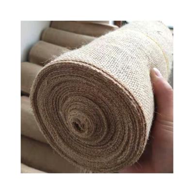 China Heat Conduction Customizes Color High Quality Natural Hessian Fabric Woven Burlap 100% Jute Fabric For Universal for sale