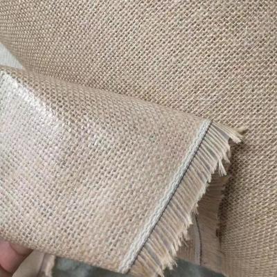 China 100% Hessian Viable Laminated Hessian Hessian Burlap Fabric PE Hessian Fabric For Craft Bags Accept Customized for sale