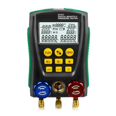 China DY517 Digital Manifold Pressure Gauge Tester 0 Kpa To 6000 Kpa for sale