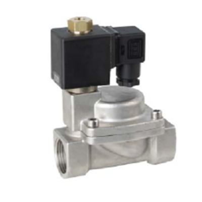 China High Temperature Steam Threaded Stainless Steel Hydraulic Pneumatic Solenoid Valve for sale