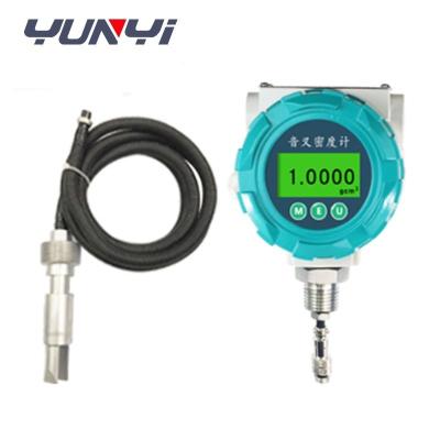 China Corrosion Resistant 4-20mA Micro Motion oil Fork Density Meter for Oil Density Measurement for sale