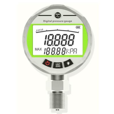 China 60mm Dial 4 Digits LCD Display Digital Pressure Gauge RS485 for sale