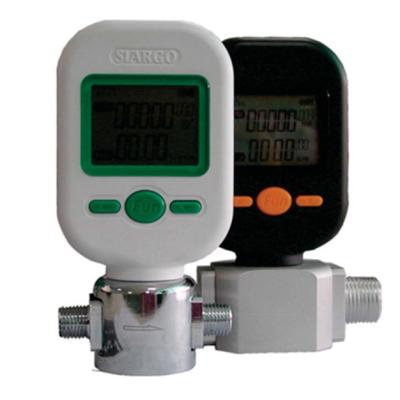 China 12mm Nitrogen Air Gas Digital Flow Meter 1/2npt Thread 200L/Min for sale