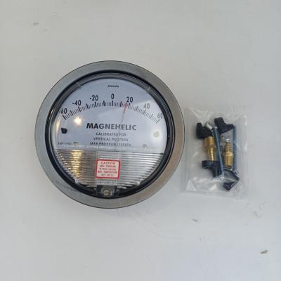 China 60pa Aluminium  Micro Differential Air Pressure Gauge for sale