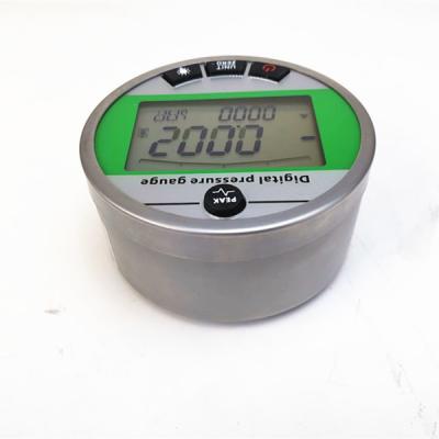 China ABS Plastic Air Water Pressure Gauge Digital Display 60mm for sale