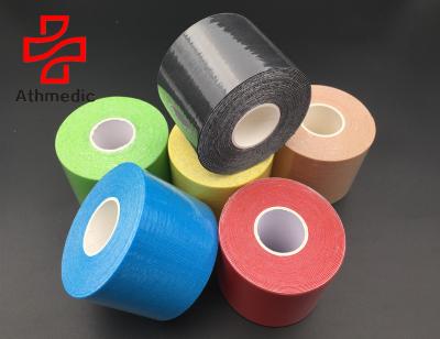 China 2021 High Quality Original Athmedic Treatment Factory Muscle Japan Cotton Kinesios Kinesiology Tape Best Affordable for sale