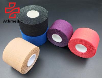 China 2021 Athletic Hand Tear Sport Unisex Cotton Colored Rigid Bandage Colored Rigid Color Sports Rigid Bandage for sale