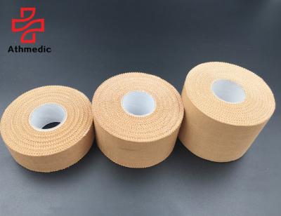 China 2021 Factory Hot Melt Athmedic Rayon Cotton Teardrop Hand Adhesive High Quality Tan Rigid Strapping Manufacturer Supplier for sale