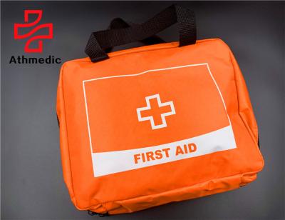 China Emergency Use 2021 Athmedic Logo Premiums Custom Promotional Nylon Bag Portable First Aid Kit Handy First Aid Bag for sale