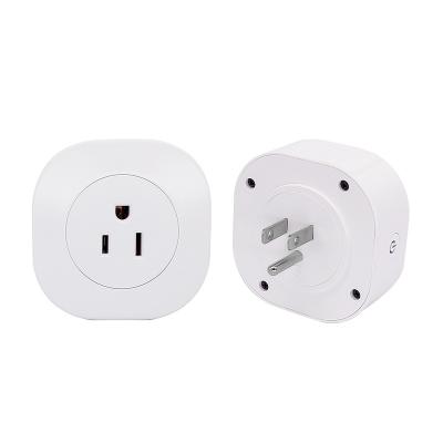 China With China Wholesale Tuya WiFi 16A Smart Power Monitoring Mini Socket Plug Outlet Ip 44 Power With Alexa Google Energy Monitor For Smart Home USA for sale