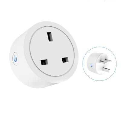 China With Smart Outlet IP44 Alexa 20A Wall Socket Outlet Wireless Power Monitoring UK Tuya Zigbee Power Monitoring Wholesale for sale