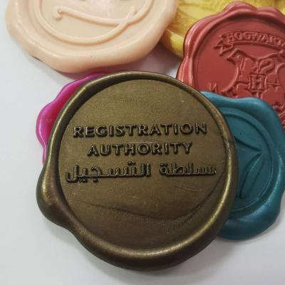 China Hot Selling Eco - Friendly Embossing Custom Wax Seal Stamps Seal Labels Wax Sealing Chapter for sale