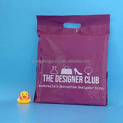 China Wholesale Custom Biodegrable Logo Printed Shipping Personalized Mailing Bags with Handle for Clothing for sale