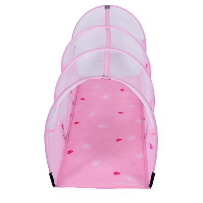 China 2021 new manufacturer-supplier foldable toy tunnel taffeta children's play tunnel for sale