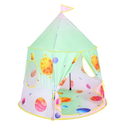 China Children's Tent and Playhouse Most Popular Color Children's Fantasy Play Tent Taffeta Yurt Play Tent for sale