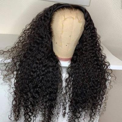 China Body Wave Connie Wigs Pre-Plucked Cuticle Aligned Lace Frontal Transparent Swiss Hair Lace Front Wig Curly Wigs For Black Women for sale