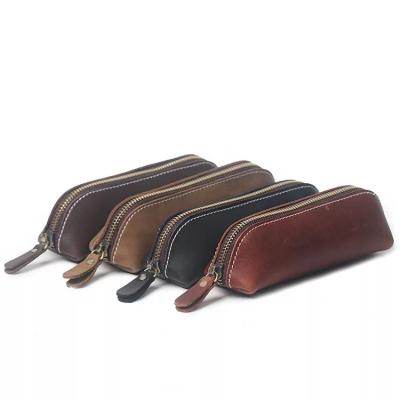 China 2021 Genuine Leather Pencil Case Zipper Pencil Case Pencil Case Pouch Pencil Case 2021 for sale