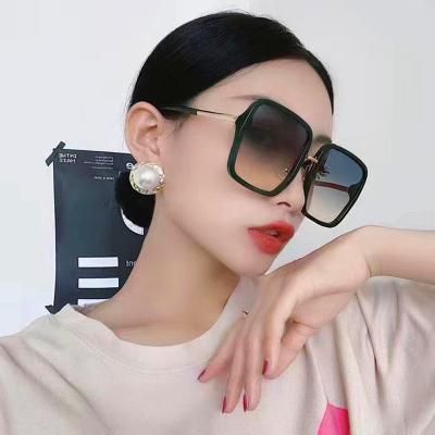 China Fashion Sunglasses Zowensyh designer large frame travel glasses women fashion metal frame UV400 gradient protection men acetate eyewear for sale