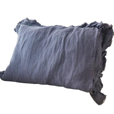 China Sofa Decor 100% Anti-Static French Linen Home C2U Luxury Canvas Cushion for sale