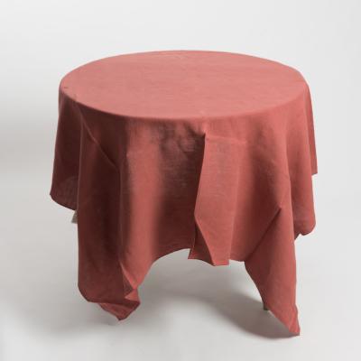 China Eco-frinedly C2U Color Natural Pure French Linen Cloth Tablecloth for sale