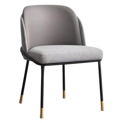 China Water proof Nordic Light Luxury Makeup Chair Modern Household Stool Fabric Chair Modern Italian Restaurant Chair for sale