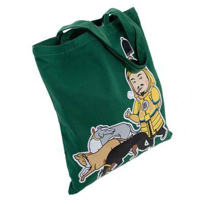 China Security Customized Recycled Cotton Canvas Shopping Bag Cotton Bag Advertising Package Pouch for sale