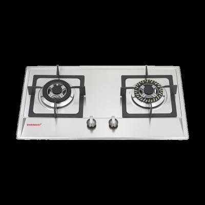 China Hotel 2 Burner Stove Gujranwala Candle Pot Gas Cooker High Pressure Hot Hob for sale