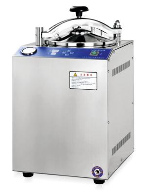 China Autoclave cilíndrica vertical do esterilizador do vapor da pressão com um calefator elétrico à venda