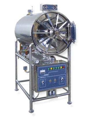 China Horizontal cylindrical pressure steam sterilizer autoclave stainless steel structure for sale