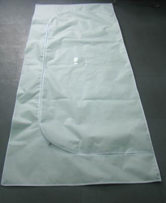 China Non Woven Material Cadaver Bags Envelope Style Zipper Handles Available for sale