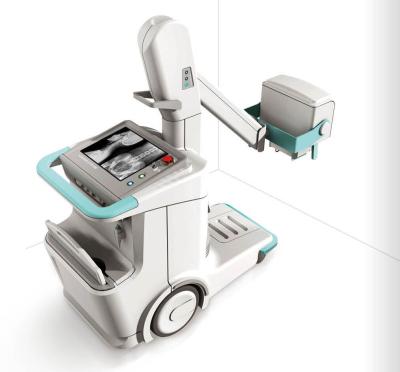 중국 이동할 수 있는 의학 DR 방사선 사진 디지털 방식으로 엑스레이 기계 16Ma-200Ma 판매용