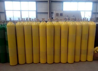 China Seamless Steel CO2 Oxygen Cylinder , High Pressure Argon Nitrogen Hydrogen for sale