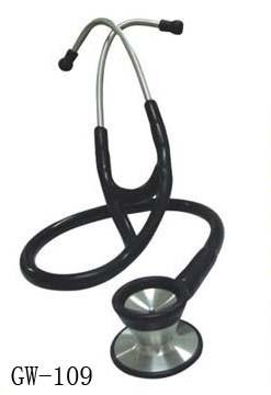 China Stainless steel dual head Blood Pressure Monitor Stethoscope for cardiology for sale