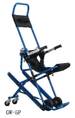 China High Strength Medical Stretcher , Aluminum Alloy Evacuation Stair Chair Stretcher for sale