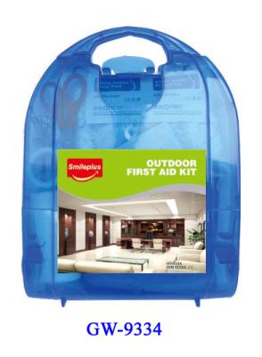 China Plastic First aid kits for vehicles , first aid box contents products for sale