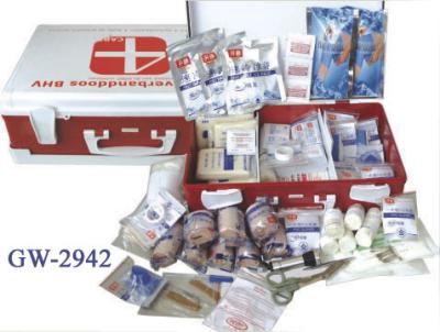 China Plastic box first aids kits for travel , home , car / First Aid  Box for sale