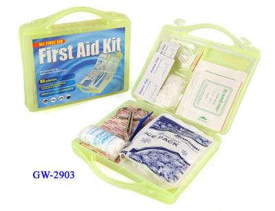 China Multifunctional Plastic First aid kit box for medicine , first aid equipment for sale