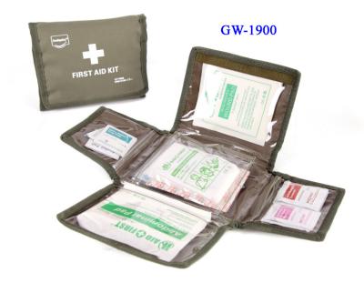 China Nylon bag first aid box contents hand - carry easy to take for untrained people for sale