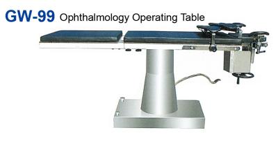 China La mesa de operaciones de la oftalmología para el lado del oerpation de los ojos controló el modelo GW-99 en venta