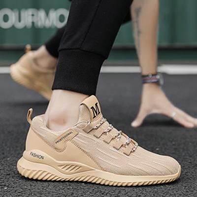 China Quick-Drying Mens Womens Knit Sneakers Breathable Sporty Running Walking Lightweight Sneakers Gym Shoes Men Fashion Casual Walking Shoes for sale