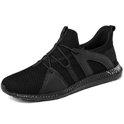 China CUSHIONING Running Shoes Fashion Outdoor Male Sports Breathable Athletic Shoes Flight Knit Top Firefighter Training Shoes for sale