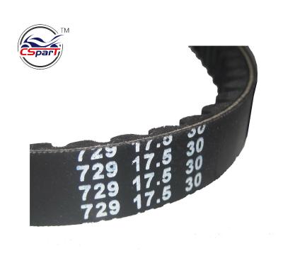 China CVT Rubber Belt 729 Drive Belt 17.7 30 For GY6 50cc Scooter Moped Long-case Jonway NST Roketa Vento Scooter Parts for sale