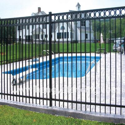 China Easily Assembled Privacy Aluminum Powder Coated Garden Guardrail Panel for sale