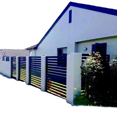 China Easy Assembled Eco Friendly And Well Designed Welded Powder Coated White Aluminum Fence And Door For House for sale