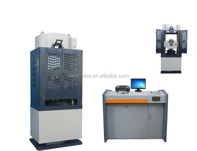 China WAW-600G Servo Hydraulic Strand 600KN Steel Material Testing Machine for sale