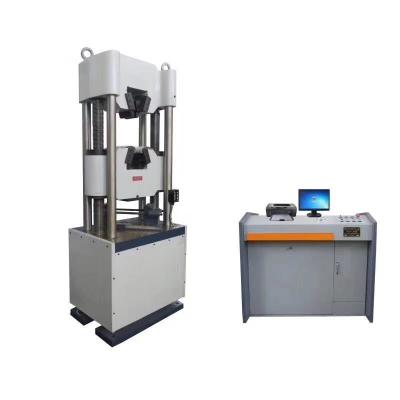 China WEW-1000B UTM hydraulic universal testing machine supplier /steel tensile testing machine /1000KN 6COLUMNS 980*650*2220 for sale