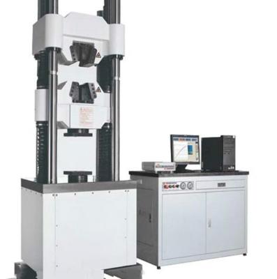 China US computer show hydraulic universal testing machine for steel bar WE-1000P for sale